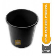 CESTO PAPELERO PLASTICO X 12 L SIFAP