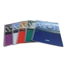 CUADERNO UNIVERSITARIO RAYADO T/F X 84 H AVON