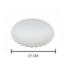 BANDEJA BLONDA REDONDA 27 CM