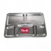 COPETINERO DE ACERO CAROL RECTANGULAR 5 BOCAS