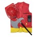 DISFRAZ DE BOMBERO CON CHALECO, CASCO, Y ACCESORIOS DISFRAZ DE BOMBERO CON CHALECO, CASCO, Y ACCESORIOS