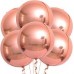 GLOBO METALIZADO ROSA GOLD BALONIM 12 PULG.