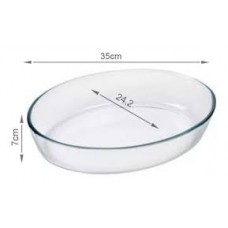 LEGUMBRERA DE VIDRIO OVALADA 36 X 24 MARINEX 3,2 L