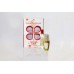 ESTUCHE RE REGALO PERFUME DE MUJER PAULVIC FLORES ROJAS (SIMIL FLOWER KENZO) + B