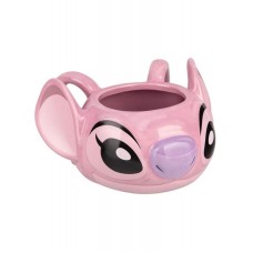 TAZA DE CERAMICA STITCH 450 ML ANGEL