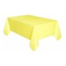 MANTEL DESCARTABLE FRISELINA AMARILLO PASTEL RECTANGULAR 1,20 X 1,80 M