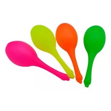MARACA REDONDA FLUO