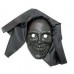 HALLOWEEN - CARETA ESPECTRO TOTAL BLACK CON CAPUCHA HALLOWEEN - CARETA ESPECTRO TOTAL BLACK CON CAPUCHA