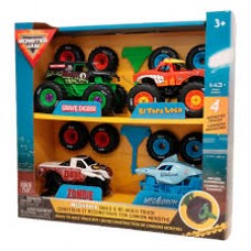 AUTO MONSTER JAM MECHANIX X 4 PARA ARMAR