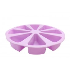 MOLDE DE SILICONA PARA TORTAS 8 PORCIONES