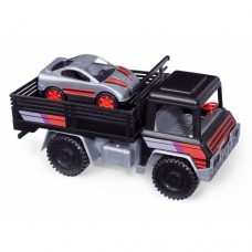 CAMION CON AUTO LIONELS SUPER CAMIONES PLASTICO