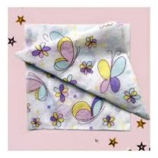 SERVILLETAS DESCARTABLES ESTAMPADAS NAPTRES MARIPOSAS X 20