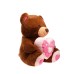 PELUCHE OSO CON CORAZON DECORADO 60 CM PHI PHI TOYS 8831 PELUCHE OSO CON CORAZON DECORADO 60 CM PHI PHI TOYS 8831