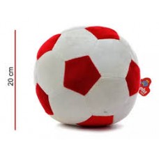 PELUCHE PELOTA DE FUTBOL SONAJERO 20 CM