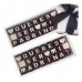 PLACA BOMBON CHOCOMENSAJES EN MAYUSCULAS