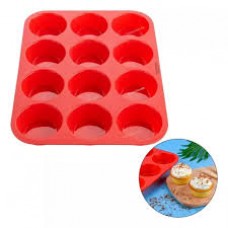 PLACA MOLDE PARA MUFFINS X 9 CUPCAKES SILICONA
