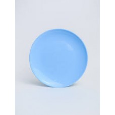 PLATOS DESCARTABLES Nº 23 CUADRADOS X 8 CELESTE