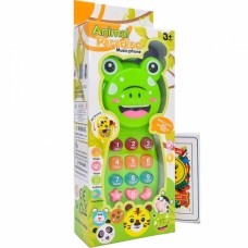 TELEFONO DIDACTICO CON LUZ Y SONIDO CON CARA GIRATORIA BABYGUS