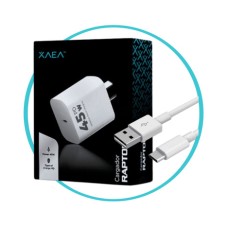 CARGADOR PARA CELULARES TIPO C CON CABLE TIPO C XAEA 45W CARGA RAPIDA CARGADOR PARA CELULARES TIPO C CON CABLE TIPO C XAEA 45W CARGA RAPIDA