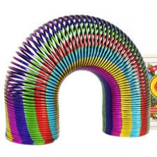 RESORTE MAGICO SALTARIN METALIZADO MULTICOLOR COLOR SPRING DITOYS