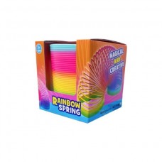 RESORTE MAGICO GIGANTE ARCO IRIS MULTICOLOR RAINBOW SPRING