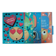 SEPARADORES A4 X 4 UNIDADES CORAZONES