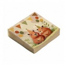 SERVILLETAS DESCARTABLES LINEA CARPINCHO CAPYBARA X 20