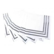 SERVILLETAS DESCARTABLES PARTY STORE BORDE PLATEADO X 12