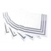 SERVILLETAS DESCARTABLES PARTY STORE BORDE PLATEADO X 12