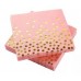 SERVILLETAS DESCARTABLES PARTY STORE ROSA CON LUNARES DORADOS X 12