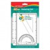 SET DE GEOMETRIA 3 PIEZAS 20 CM KEYROAD