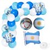SET DE GLOBOS X 56 LATEX Y METALIZADOS PARA ARMAR ARCO DE ARGENTINA CON BANDERA SET DE GLOBOS X 56 LATEX Y METALIZADOS PARA ARMAR ARCO DE ARGENTINA CON BANDERA