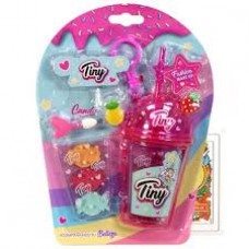 JUEGO DE PINTURITAS TINY CON VASITO LLAVERO EN BLISTER