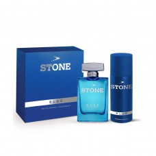 ESTUCHE PARA REGALO PERFUME DE HOMBRE STONE BLUE + DESODORANTE