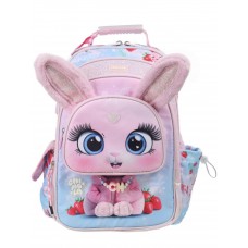 MOCHILA ESPALDA CHIMOLA BUNNY CON OREJAS DE PELUCHE 18 PULG.