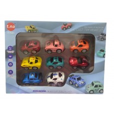 AUTITOS MINI MODEL X 8 METALICOS COMPETICION T.na