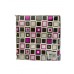SERVILLETAS DESCARTABLES COTIMARKET CUADRITOS FUCSIA, BLANCO Y NEGRO X 20