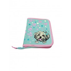 CARTUCHERA 1 PISO FOOTY DESPLEGABLE PERRITO ZAPHIR