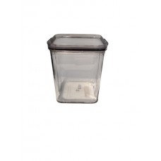 FRASCO DE ACRILICO CON TAPA HERMETICA 0950 ML BLACK