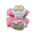 COLITAS PARA EL CABELLO X 2 PELUCHE CON APLIQUES