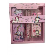 SET ESCOLAR PERSONAJES CON CARTUCHERA LATA KUROMI - UNICORNIO