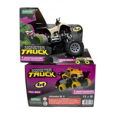 CAMIONETA MONSTER TRUCK 4 X 4 PULLBACK DITOYS