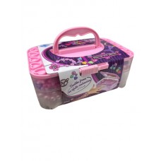 SET DE BIJOUTERIE PARA ARMAR EN VALIJA CREANDO MI MODA + 400 PIEZAS EL DUENDE AZ