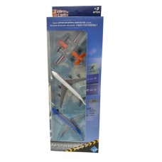 AVIONES X 3 EN CAJA VELOCIDAD SIN LIMITES EL DUENDE AZUL