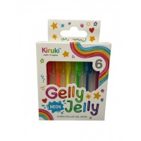 BOLIGRAFO ROLLER GEL MINI X 6 KIRUKI NEON