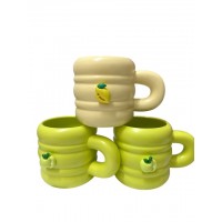 TAZA DE CERAMICA CON FRUTAS TAZA DE CERAMICA CON FRUTAS