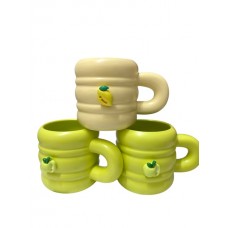 TAZA DE CERAMICA CON FRUTAS TAZA DE CERAMICA CON FRUTAS