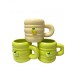 TAZA DE CERAMICA CON FRUTAS