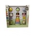 SET DE REGALO BABY FAVORITE MASCOTAS CUBOS Y CARITAS APILABLES EDUCATIONAL TOYS