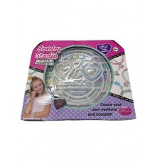 SET DE BIJOUTERIE PARA ARMAR JEWELRY STUDIO BEADS AND CHARMS SET EN VALIJA